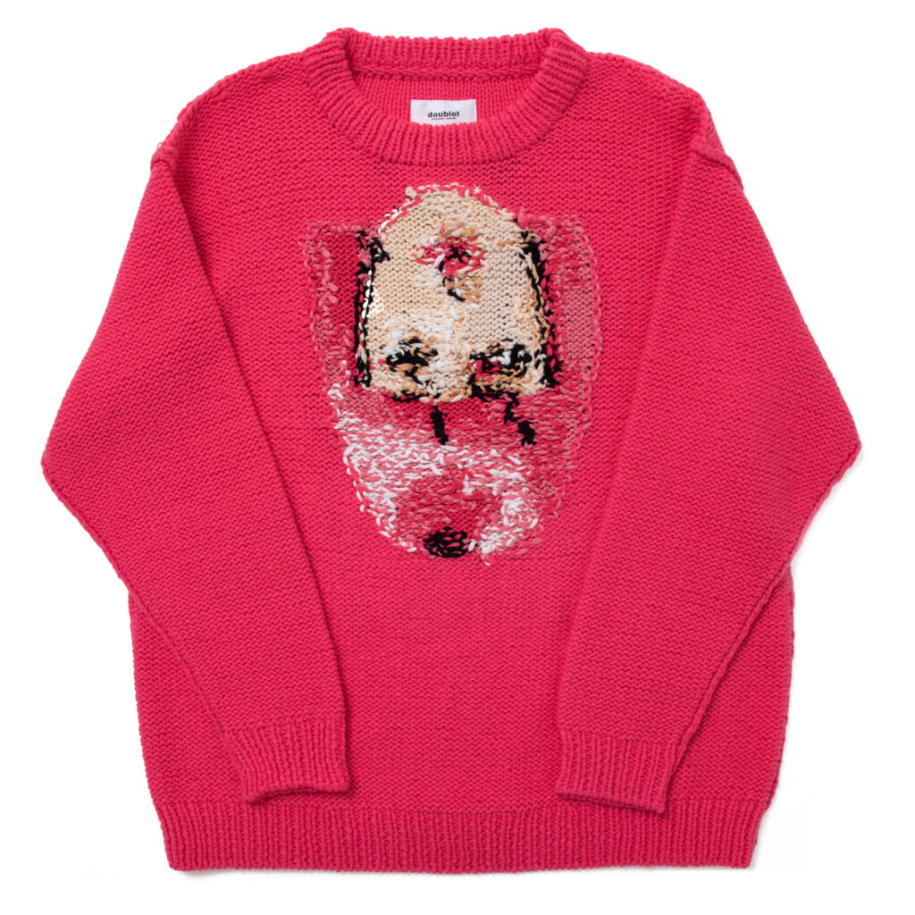 doublet ダブレット “IS THIS ME?” KNITWEAR